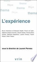 L'expérience