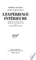 L'expérience intérieure