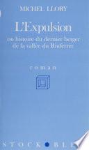 L'Expulsion ou Histoire du dernier berger de la vallée du Riuferrer