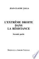 L'extrême-droite dans la Résistance