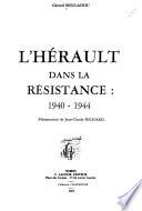 L'Hérault dans la Résistance, 1940-1944
