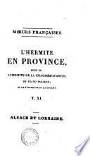 L'hermite en Province, ou Observations sur les moeurs et les usages français au commencement du XIXe siècle