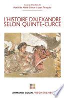 L'Histoire d'Alexandre selon Quinte-Curce