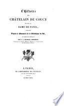 L'histoire du châtelain de Coucy et de la dame de Fayel