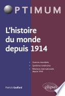 L'histoire du monde depuis 1914