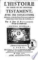 L' histoire du vieux et du nouveau Testament