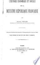 L'histoire économique et sociale de la deuxième république française