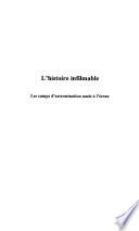 L'histoire infilmable