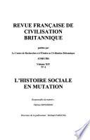 L'histoire sociale en mutation