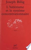 L'hitlérisme et le système concentrationnaire