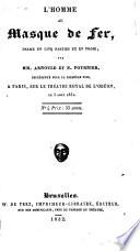 L'homme au masque de fer