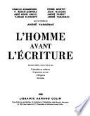 L'homme avant l'écriture