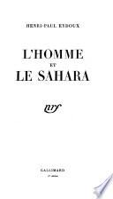 L'Homme et le Sahara
