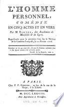 L'homme personnel