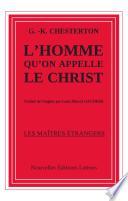 L'homme qu'on appelle le Christ