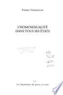 L'homosexualité dans tous ses états