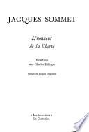 L'honneur de la liberté