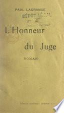 L'honneur du juge