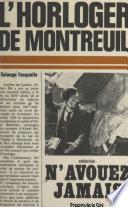 L'horloger de Montreuil