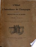 L'Hôtel de l'Intendance de Champagne