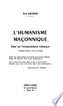 L'Humanisme maçonnique