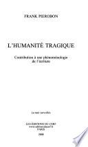 L'humanité tragique