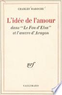 L'idée de l'amour