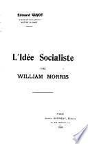 L'idée socialiste chez William Morris