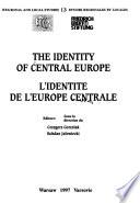 L'identite de L'Europe Centrale