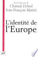 L'identité de l'Europe