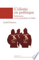 L' Idiotie en politique