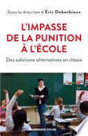 L'impasse de la punition à l'école