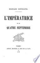 L'impératrice et le quatre septembrë