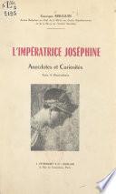 L'impératrice Joséphine