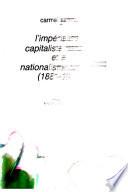 L'impérialisme capitaliste français et le nationalisme tunisien, 1881-1914