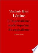 Livre L'impérialisme, stade suprême du capitalisme
