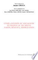 L'implantation du socialisme en France au XXe siècle