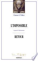 L'impossible retour - A propos de l'afrocentrisme