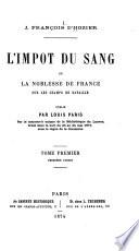 L'impot du sang