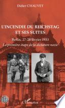 L'incendie du Reichstag et ses suites