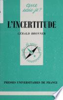 L'Incertitude