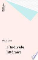 L'Individu littéraire