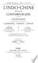 L'Indo-Chine française contemporaine