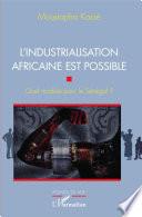 L'industrialisation africaine est possible