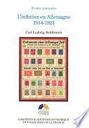 L'inflation en Allemagne 1914-1923