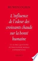 L'influence de l'odeur des croissants chauds sur la bonté humaine