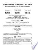 L'Information d'histoire de l'art