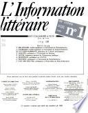 L'Information littéraire