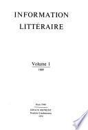 L'Information littéraire