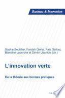 L' innovation Verte